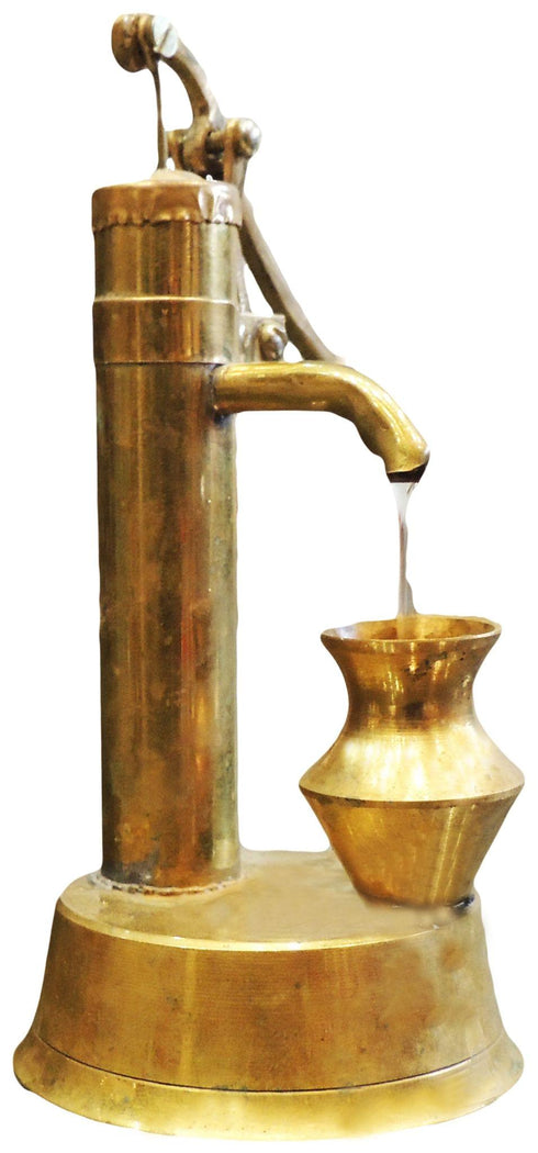 Brass Hand Pump Miniature Toy For Children 0.15Kg